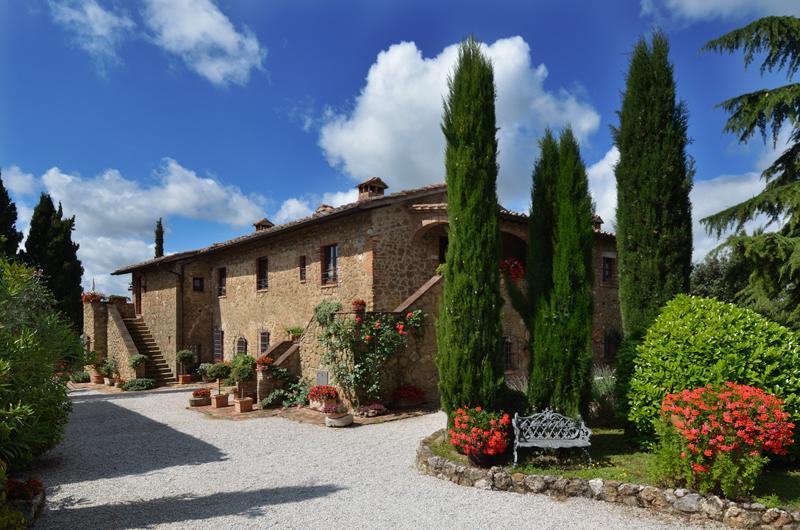 Agriturismo La Casa Nuova Villa Castelmuzio ภายนอก รูปภาพ