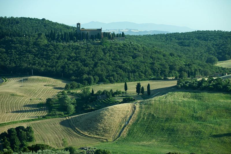 Agriturismo La Casa Nuova Castelmuzio ภายนอก รูปภาพ